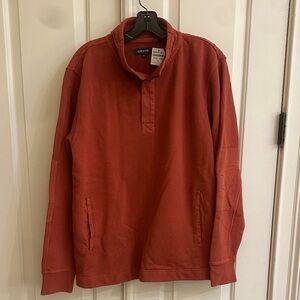 Orvis Men's Brick Red Pullover size M